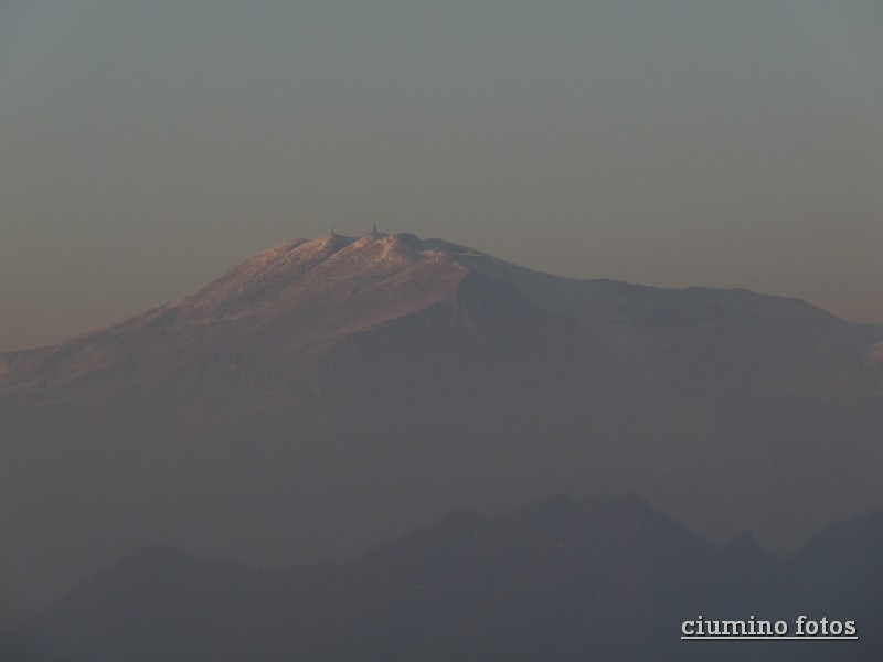 zoommatta sul guglielmo..si vede anche la foschia ai bassi strati..