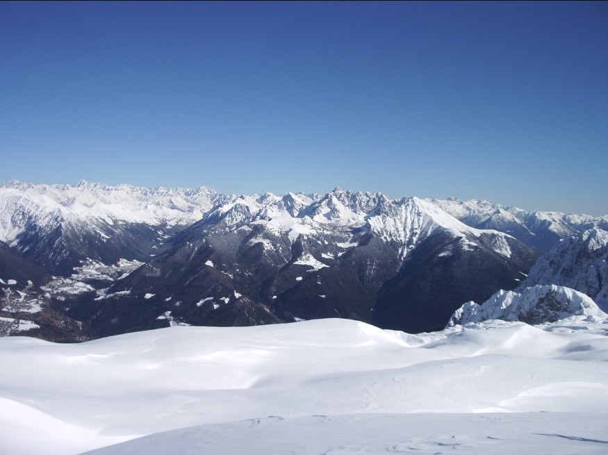 val di scalve con in primis il pizzo camino